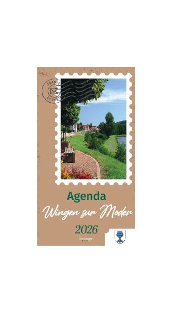 Agenda de poche 2026 Wingen-sur-Moder